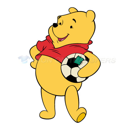 Winnie the Pooh Iron-on Stickers (Heat Transfers)NO.904